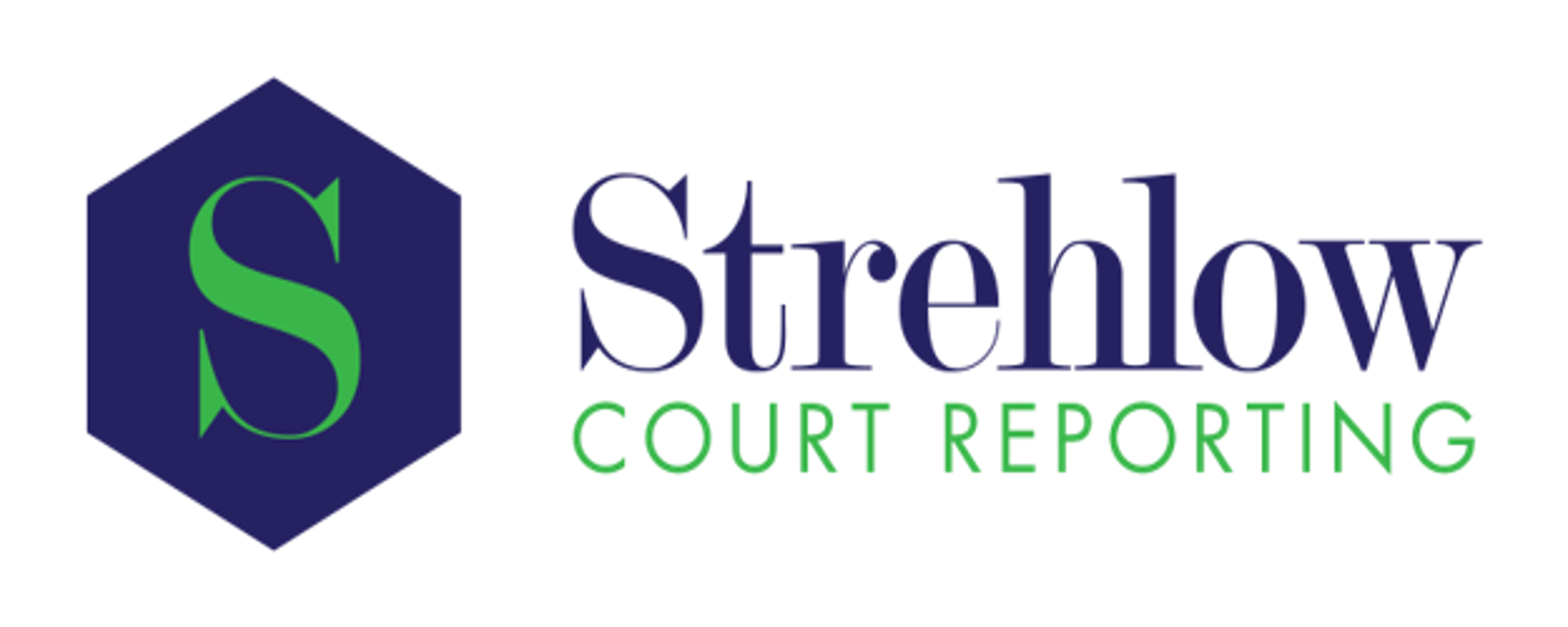Strehlow Court Reporting logo